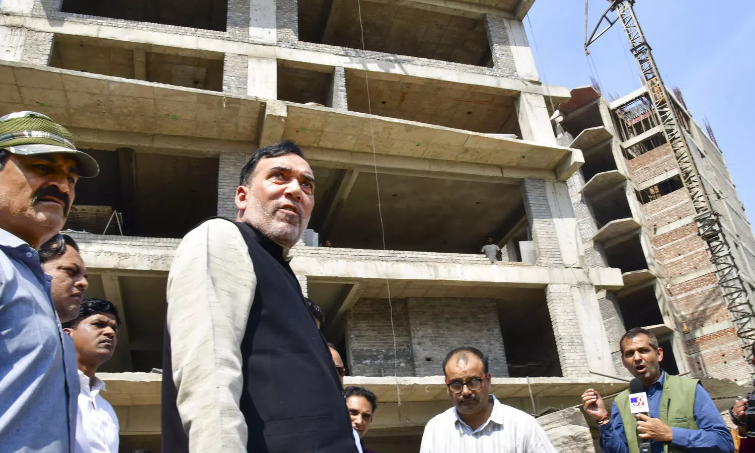 Delhi minister Gopal Rai fines construction firm for flouting anti-dust rules