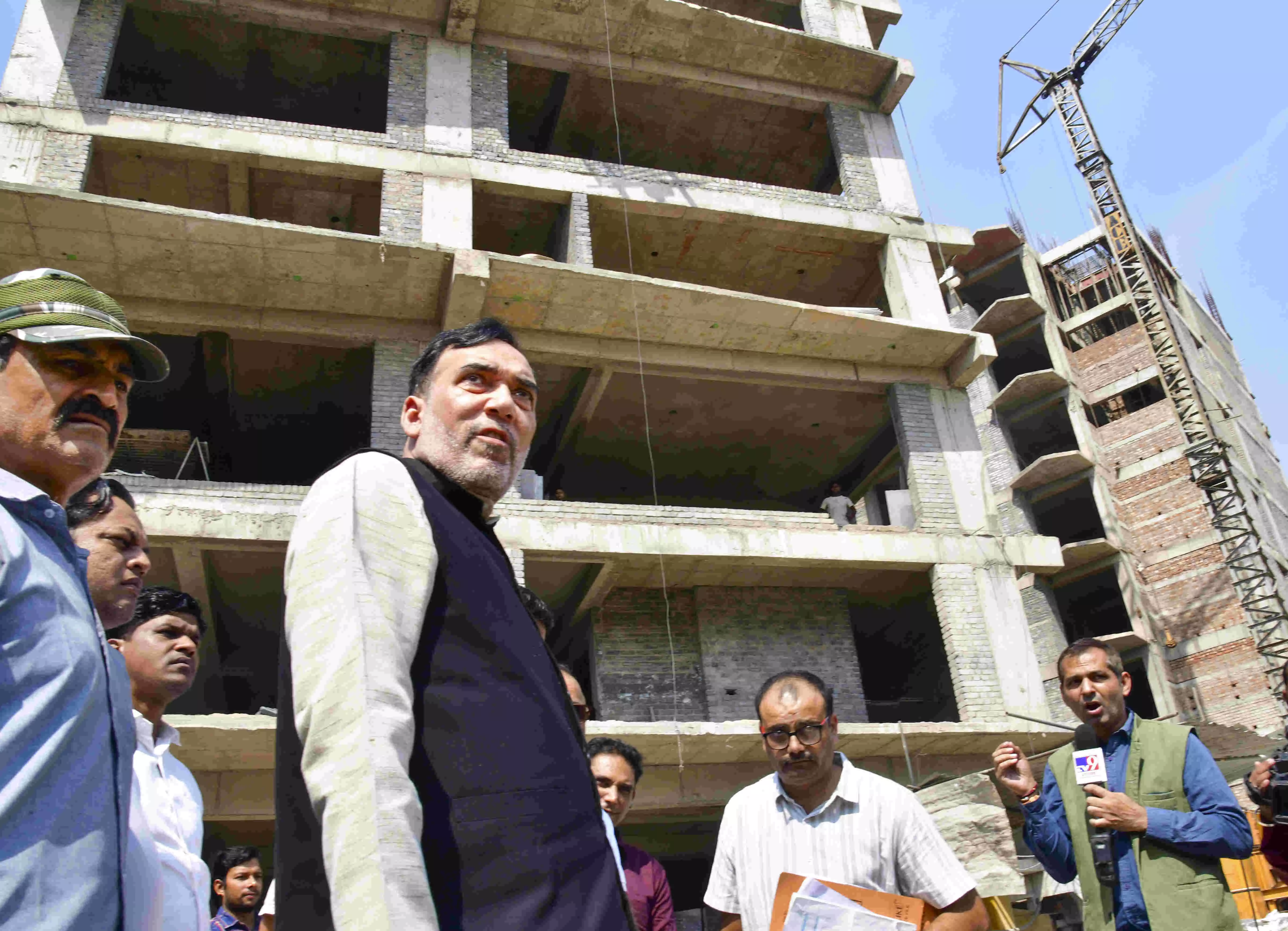 Delhi minister Gopal Rai fines construction firm for flouting anti-dust rules Delhi minister Gopal Rai fines construction firm for flouting anti-dust rules