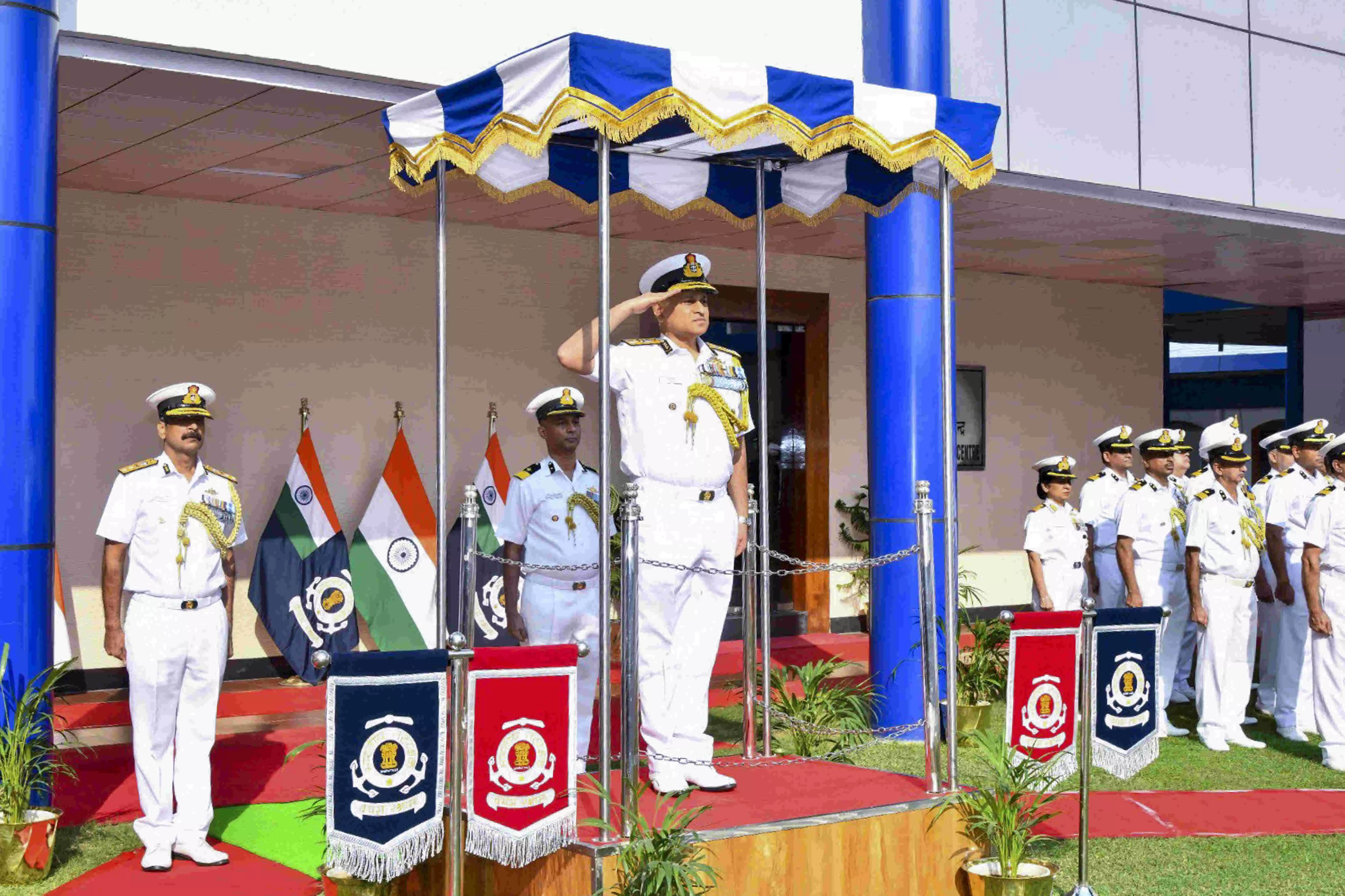 Sivamani takes over as new Director General of Indian Coast Guard Sivamani takes over as new Director General of Indian Coast Guard