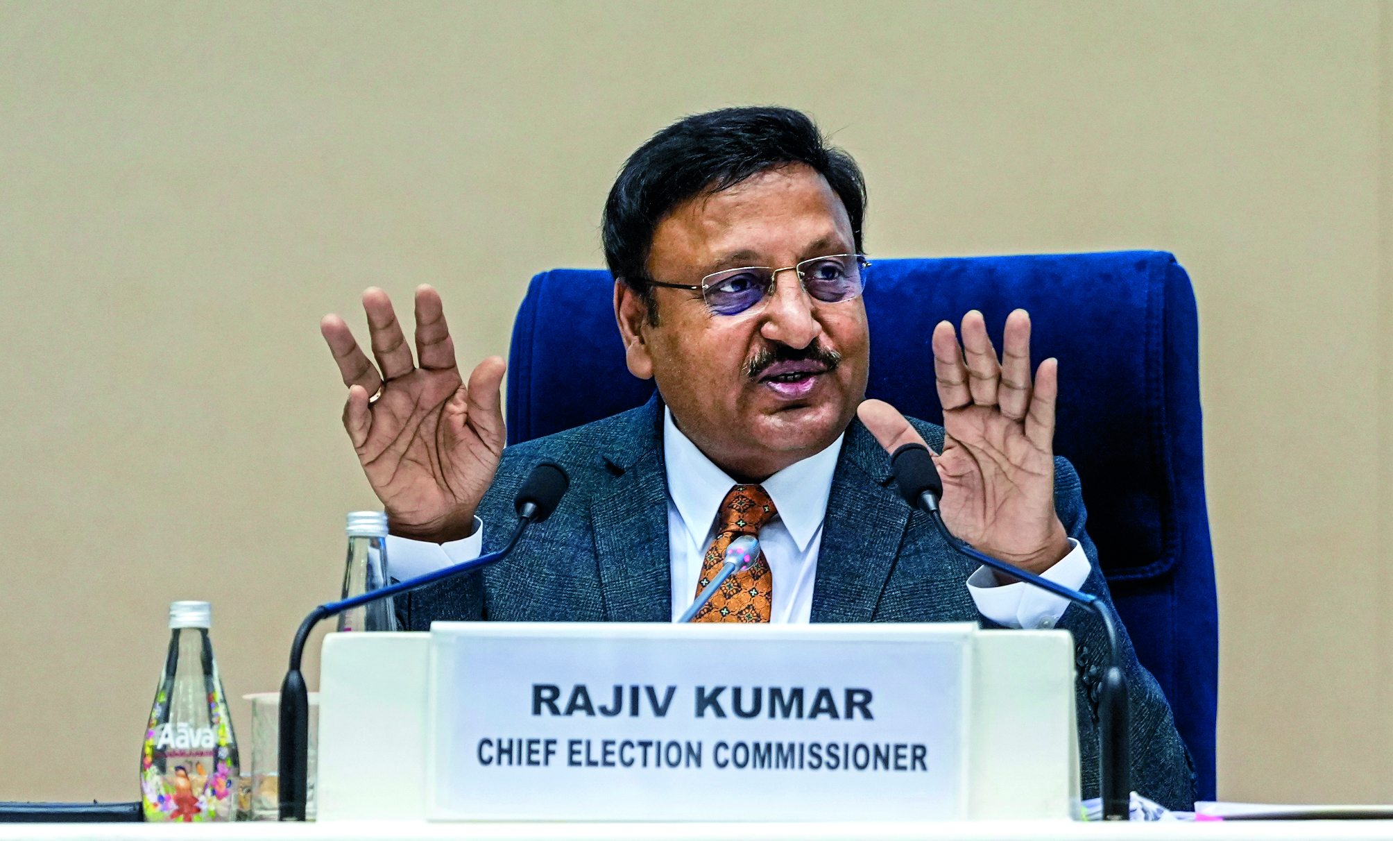 CEC dismisses Congress’ EVM tampering claims in Haryana CEC dismisses Congress’ EVM tampering claims in Haryana