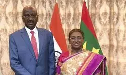 President Murmu meets Mauritania counterpart, discusses ways to further strengthen ties