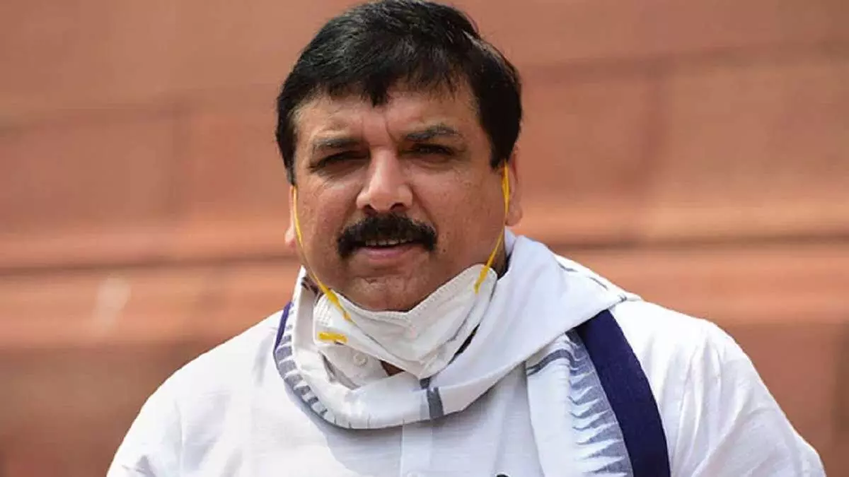 BJP working on creating riots, dive and rule policy: AAP MP Sanjay Singh BJP working on creating riots, dive and rule policy: AAP MP Sanjay Singh