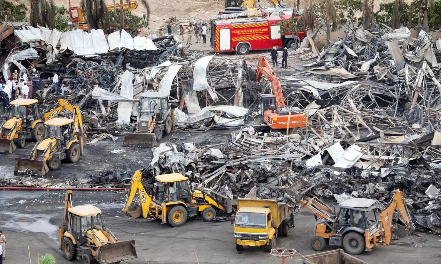 Man held for accepting Rs 30,000 bribe to help secure fire NOC from Rajkot civic body