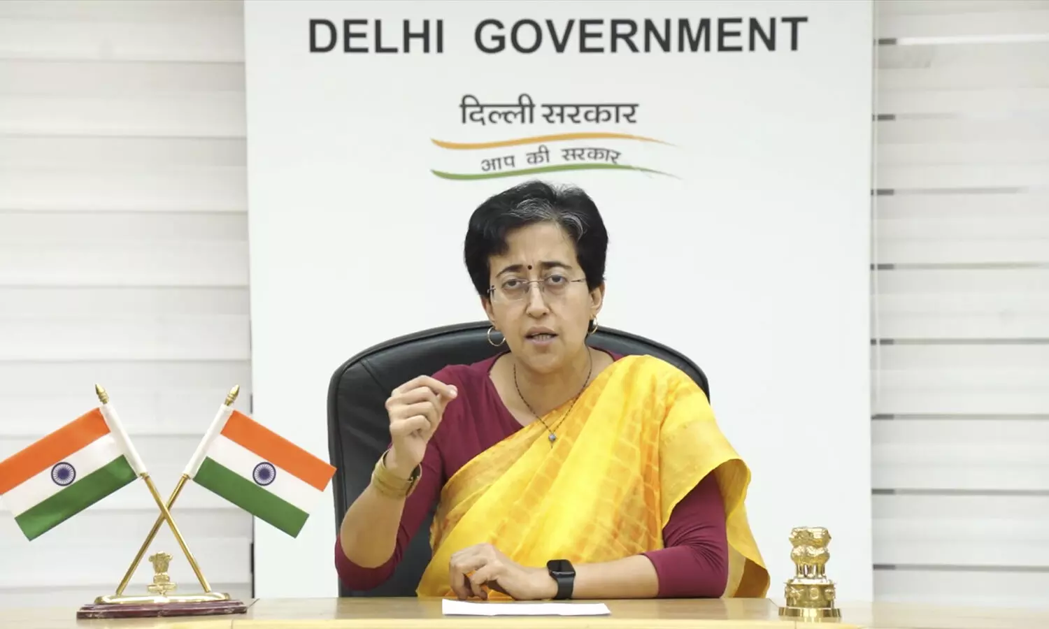 Influx of buses from other states increasing pollution in Delhi: Atishi