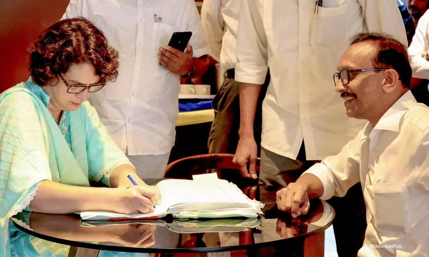 Priyanka Gandhi files nomination for Wayanad LS bypoll, says has 35 yrs experience in politics