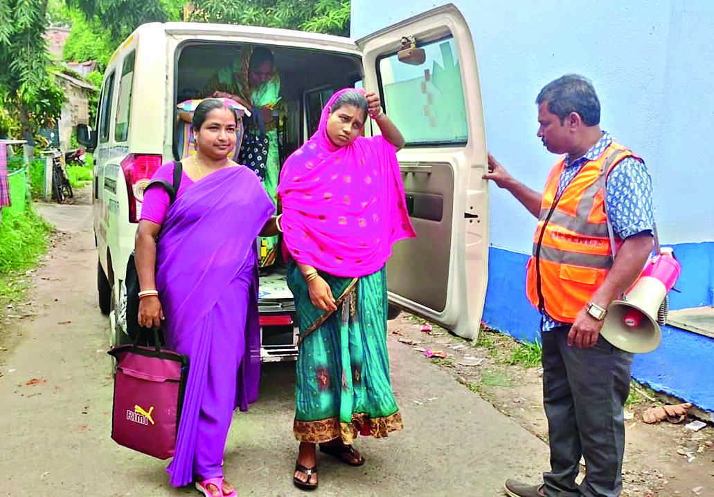 ‘Dana’ About 98 pregnant women evacuated from Sagar