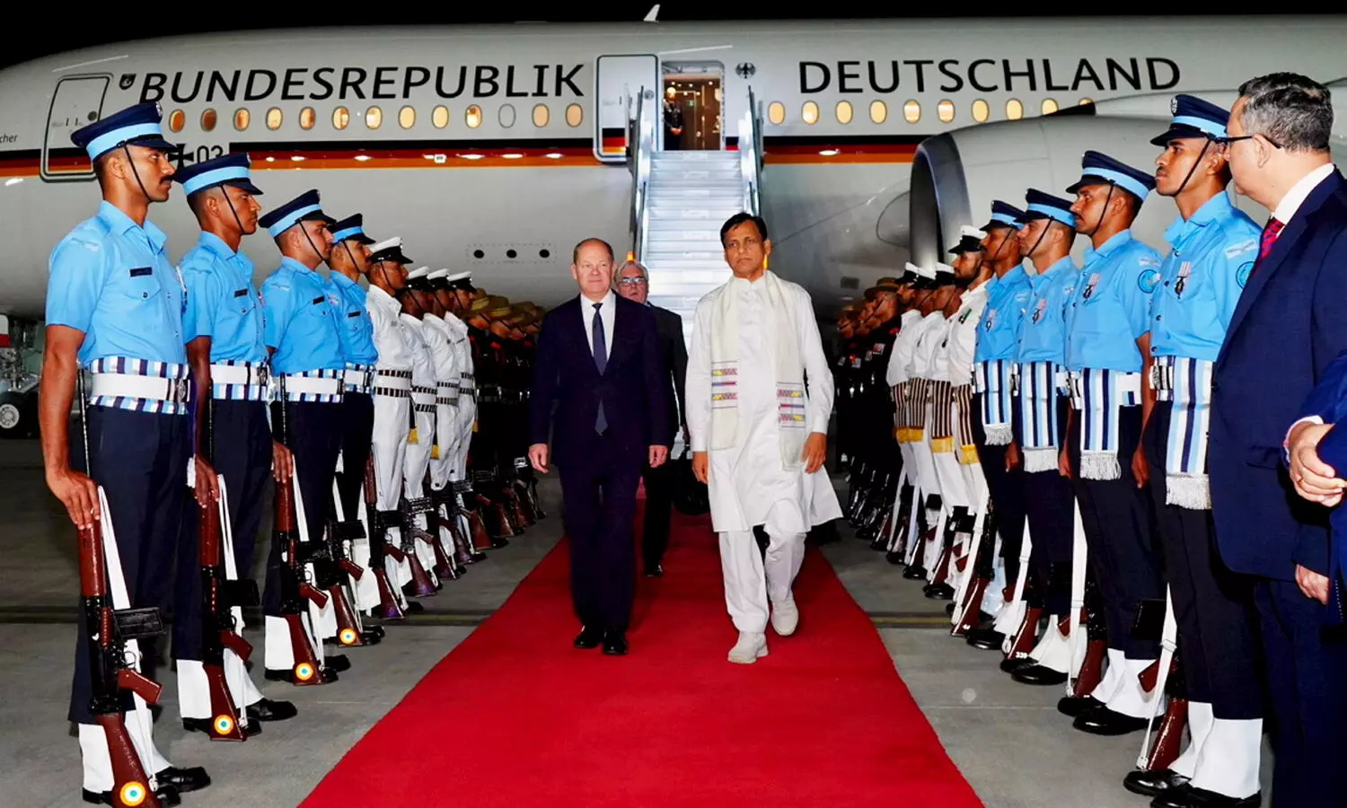 PM Modi meets German Chancellor Scholz