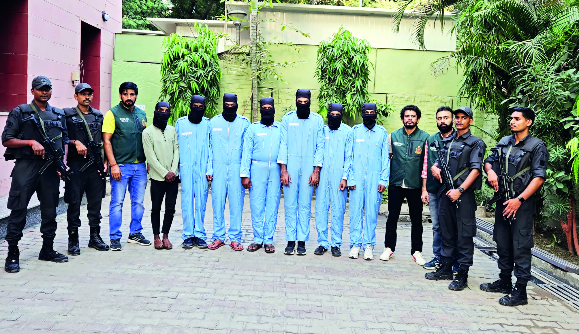 Police nabs seven Bishnoi gang members, thwarts murder plot Police nabs seven Bishnoi gang members, thwarts murder plot