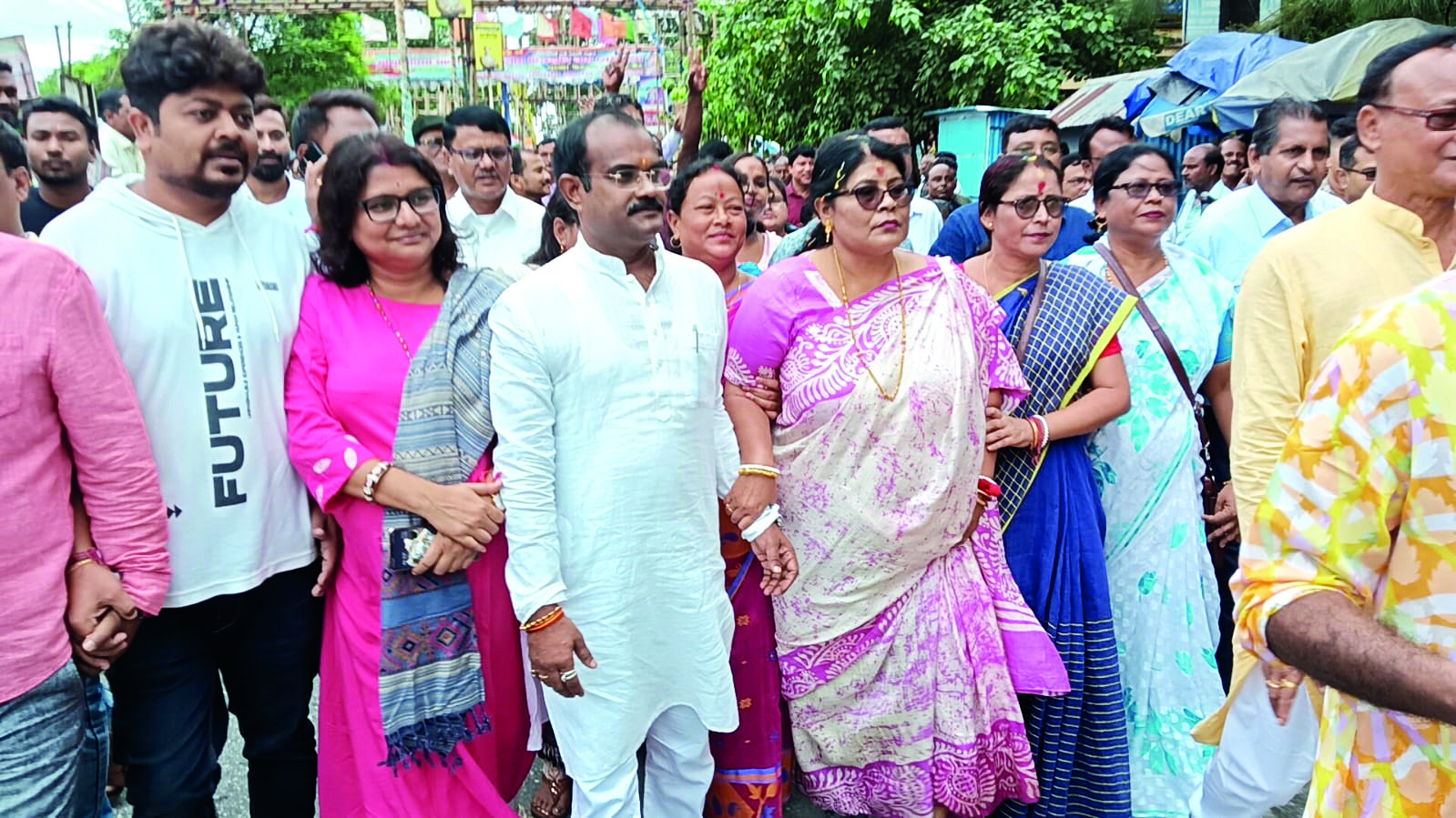 TMC’s Sangeeta Roy files nomination for Sitai bypoll