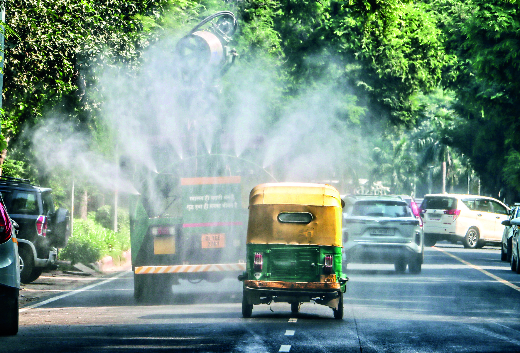 Air quality improves Air quality improves