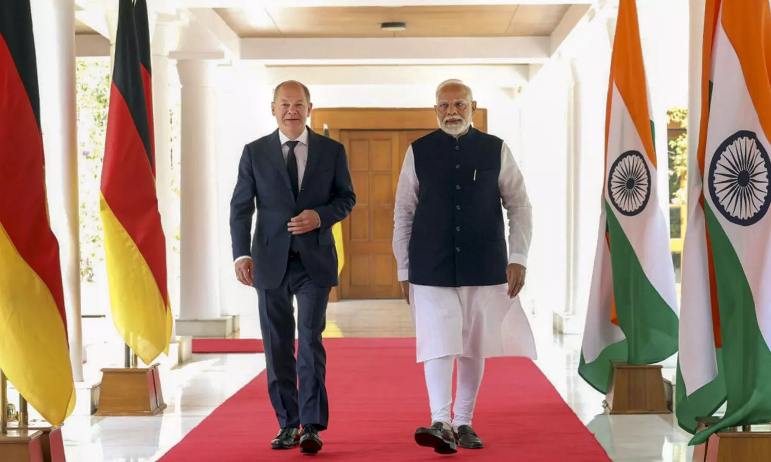 Use or threat of use of nukes unacceptable in Ukraine war, says India-Germany in joint statement