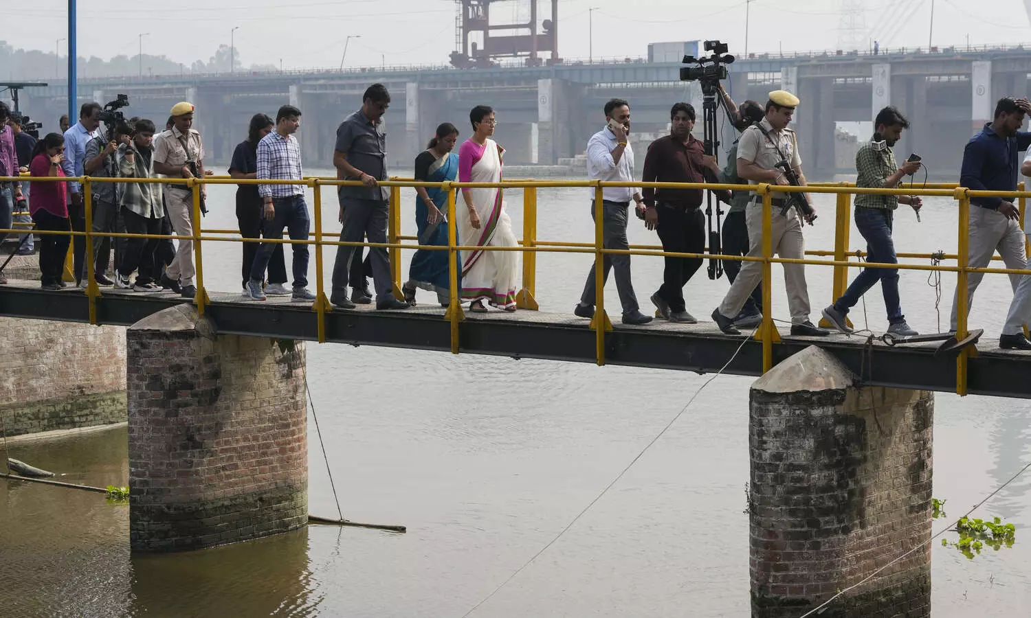 Delhi water shortage: AAP blames Haryana industrial waste for Yamuna pollution, BJP fires back