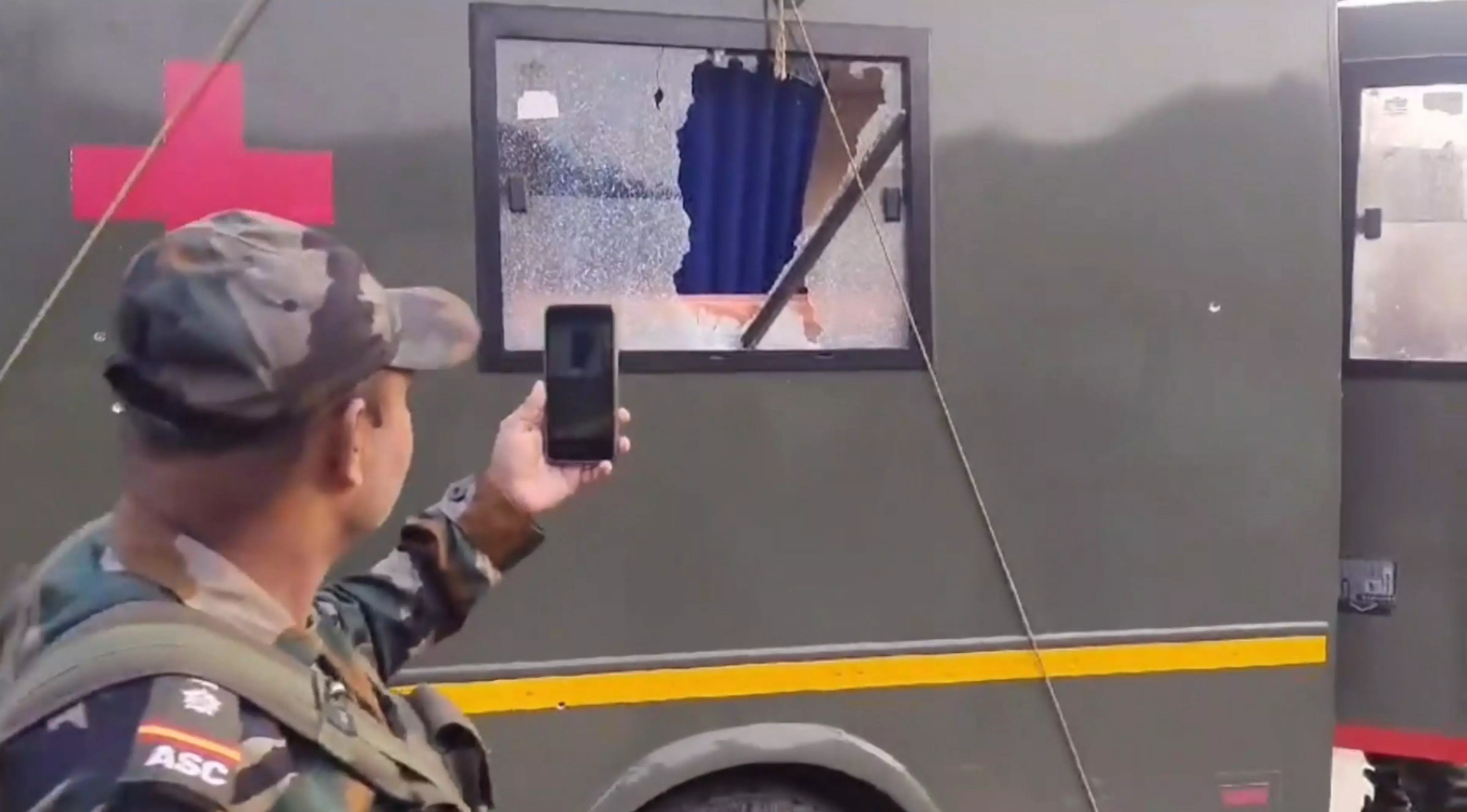Terrorists open fire on Army ambulance, gunfight underway in Jammu Terrorists open fire on Army ambulance, gunfight underway in Jammu
