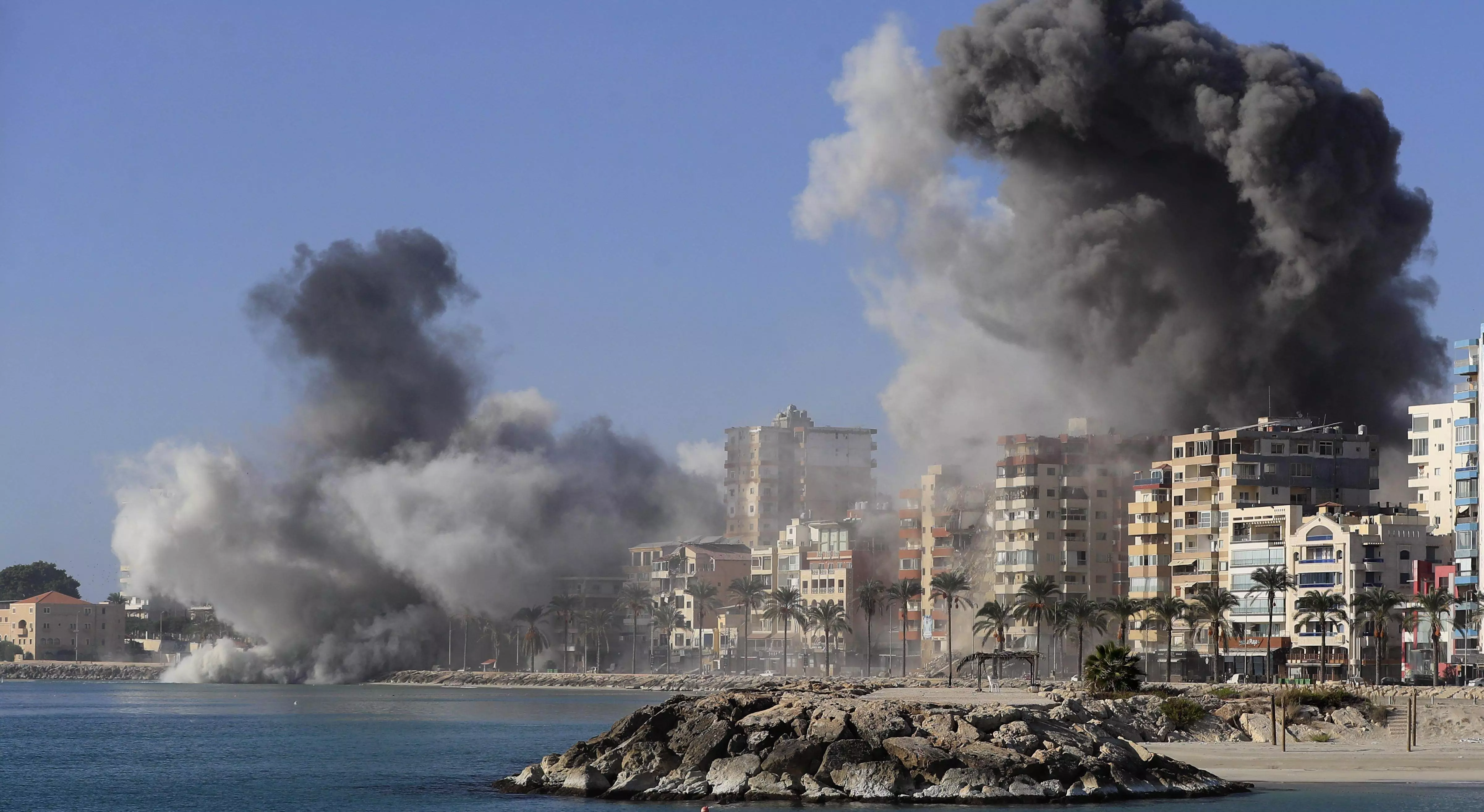 Waves of rocket fire from Lebanon hit Israel, killing 7 in deadliest strikes since Israeli invasion Waves of rocket fire from Lebanon hit Israel, killing 7 in deadliest strikes since Israeli invasion