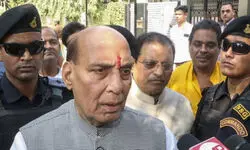 Number of terror attacks gone down significantly in J&K: Rajnath Number of terror attacks gone down significantly in J&K: Rajnath