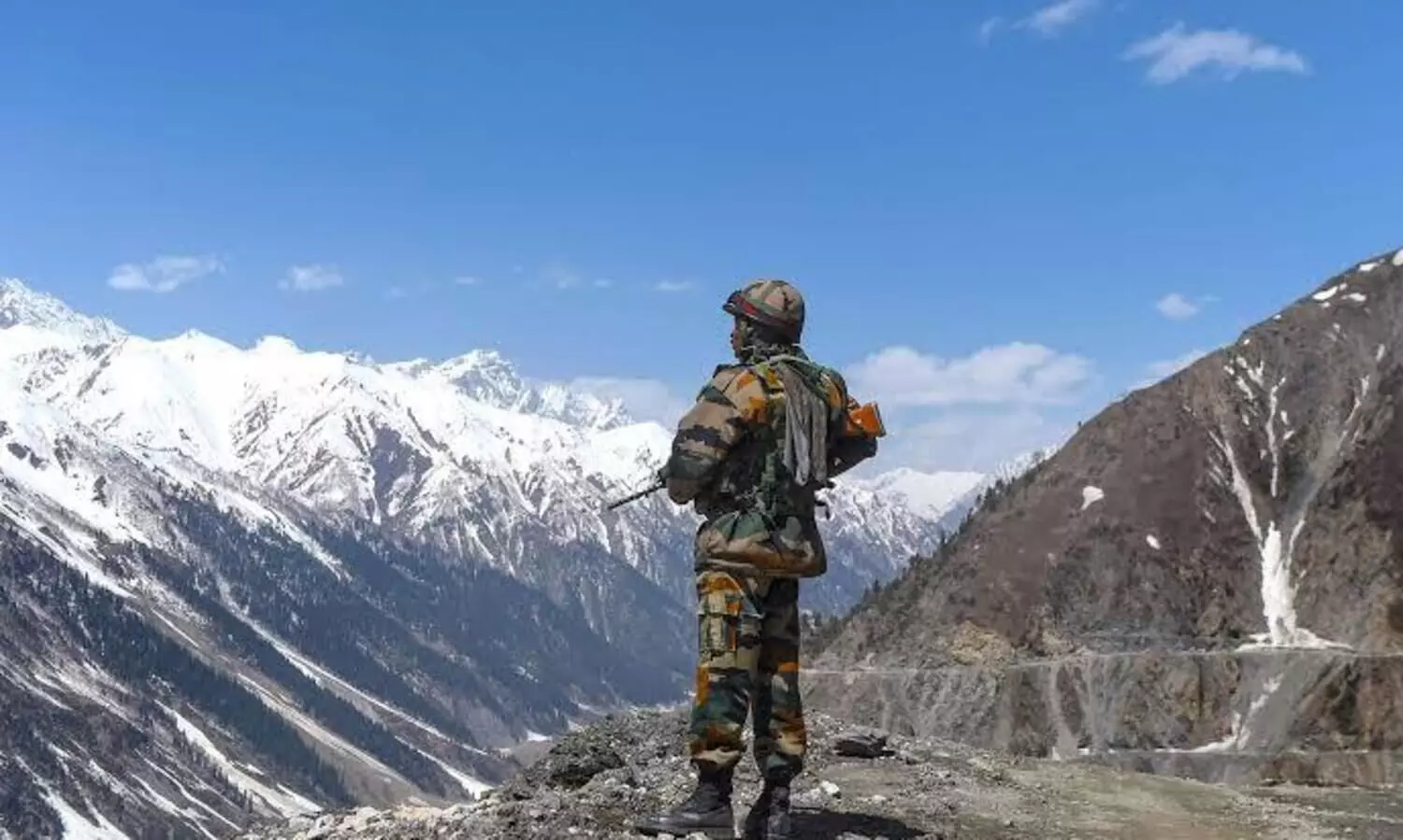 Indian Army successfully conducts patrolling of key point in eastern Ladakhs Depsang