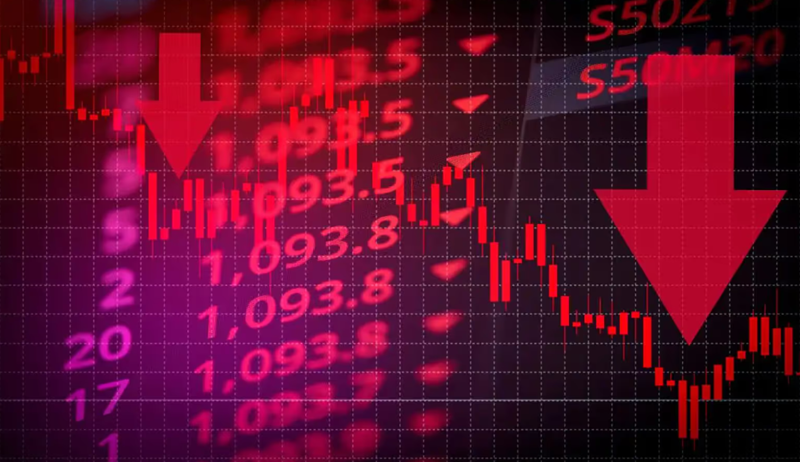 Market mayhem: Sensex dives 1400 points, Nifty sinks 400 amid investor caution