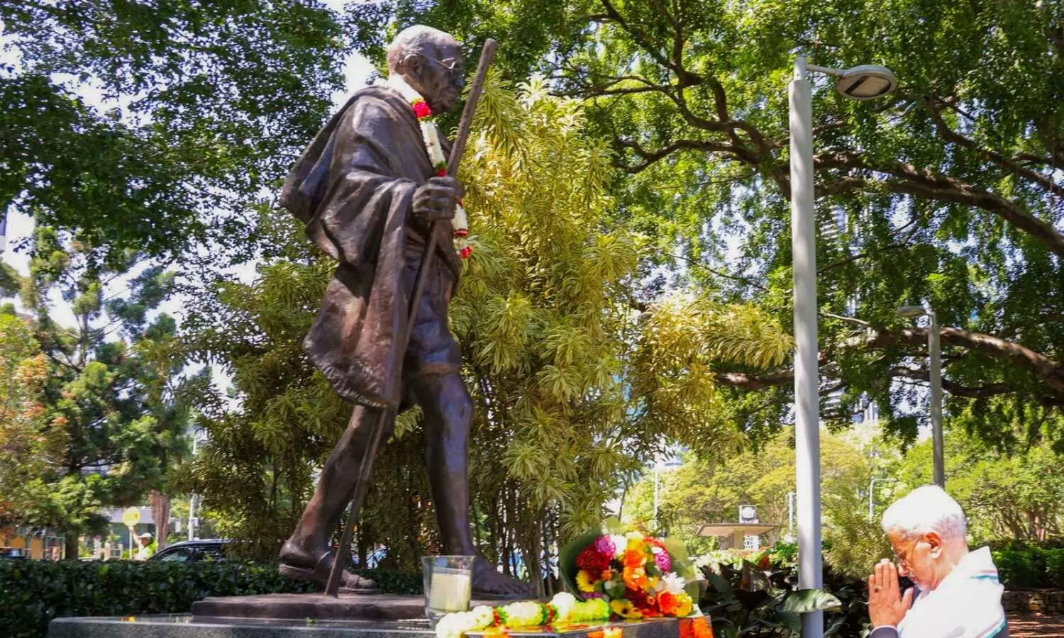 Jaishankar inaugurates new Indian consulate in Brisbane, pays homage to Gandhi Jaishankar inaugurates new Indian consulate in Brisbane, pays homage to Gandhi