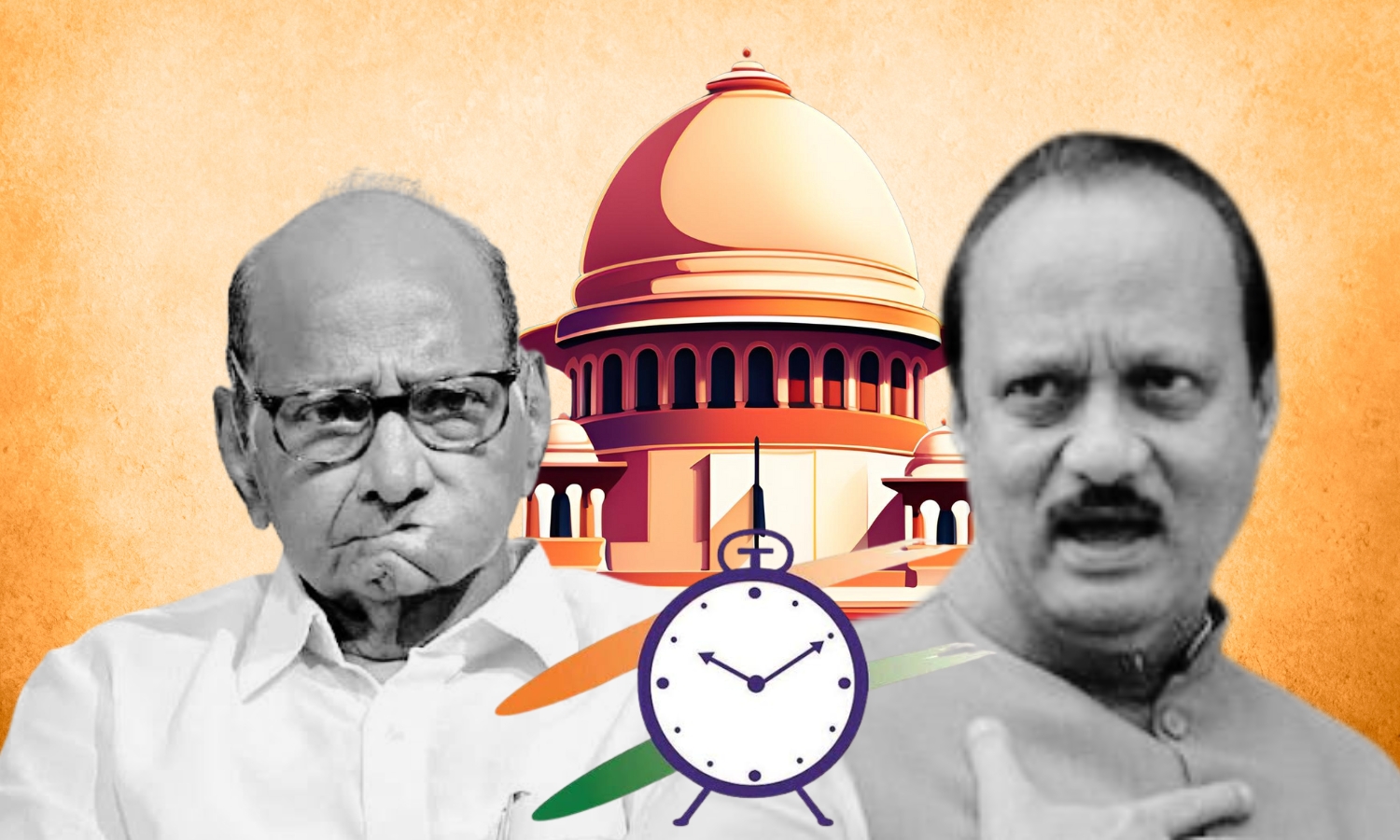 Clock symbol case sub judice: SC asks Ajit Pawar NCP to issue disclaimer in newspapers in 36 hours