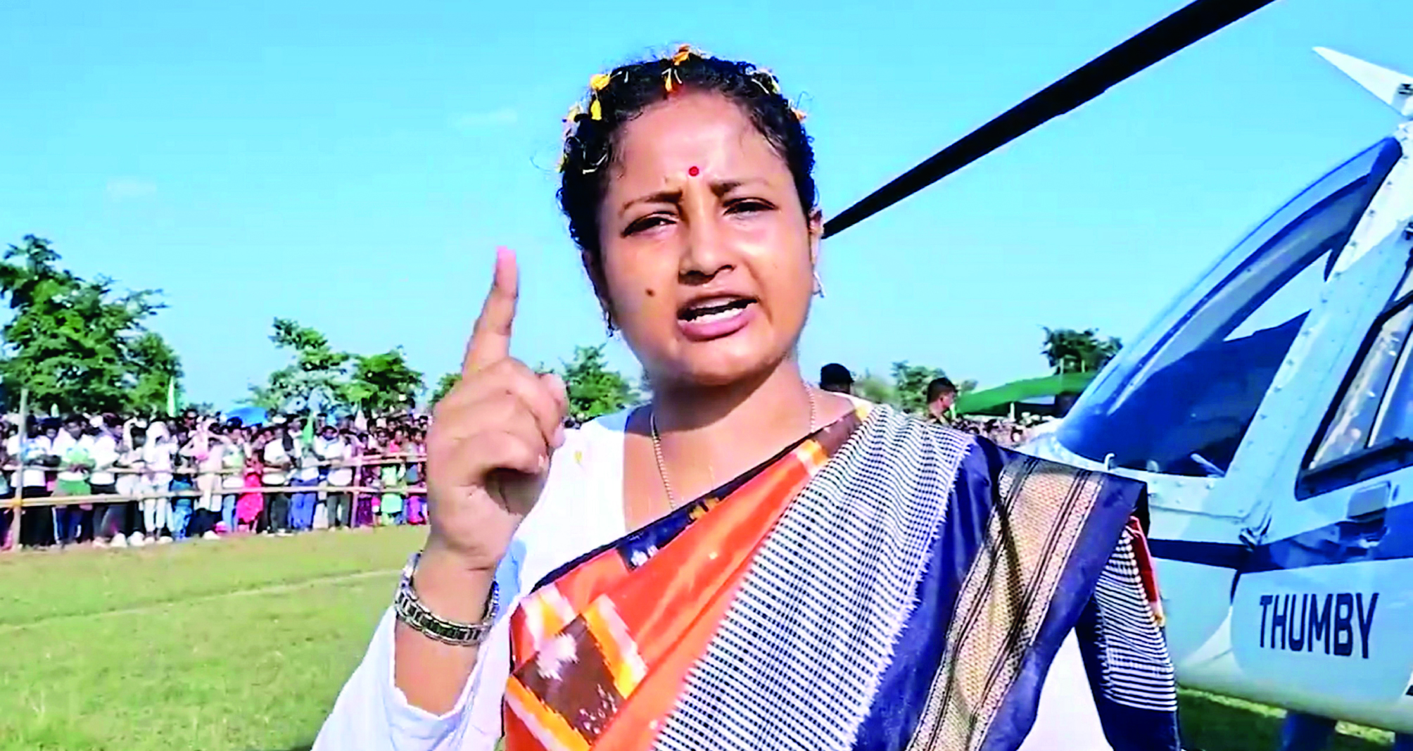 Attempts made to deny helicopter nod for my campaigning: Kalpana Soren