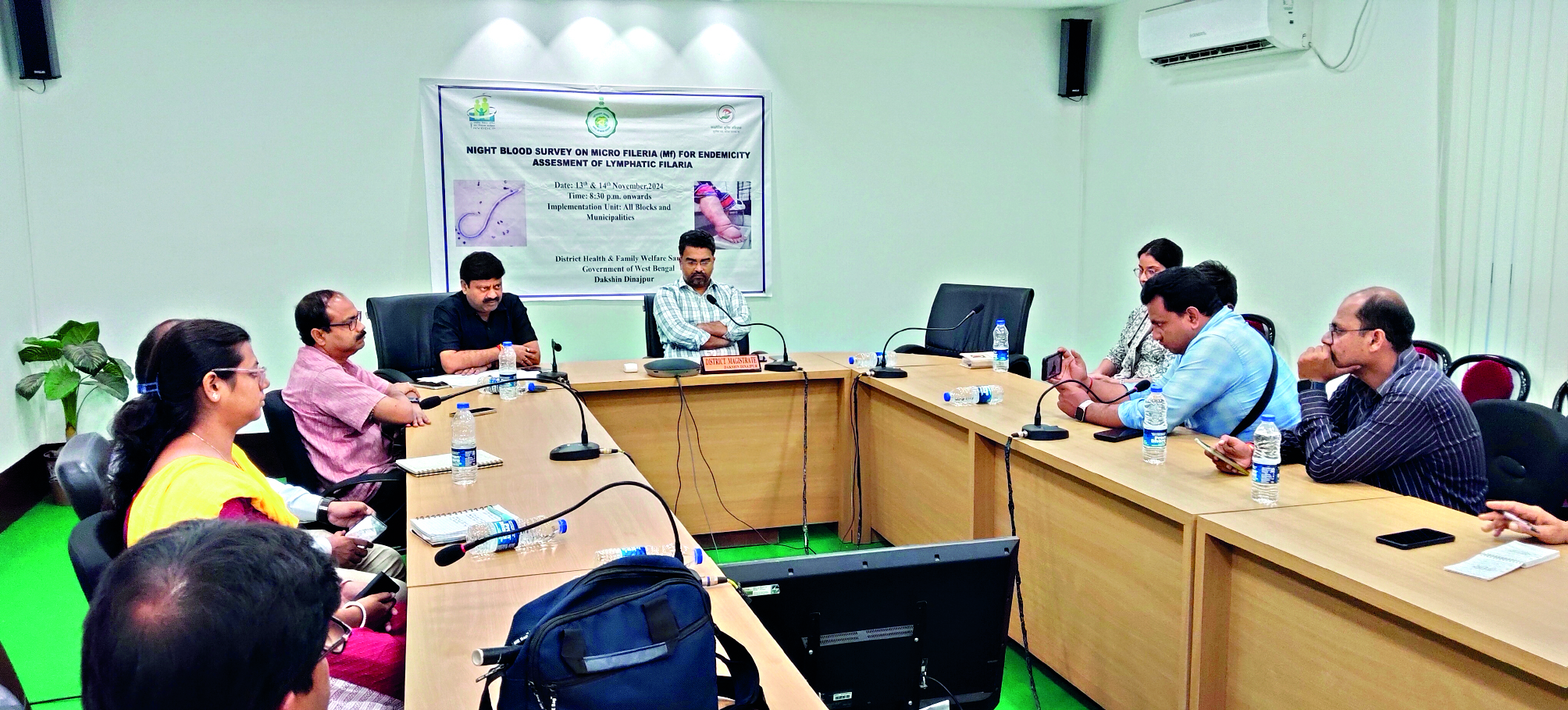 Filariasis screening camp to be held in Balurghat Municipality on November 14