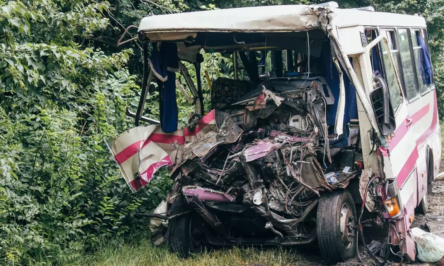 Two dead as govt bus fall into roadside gorge in Andamans