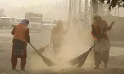 Choking on smog Choking on smog