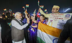 PM Modi arrives in Nigeria on first leg of three-nation visit PM Modi arrives in Nigeria on first leg of three-nation visit