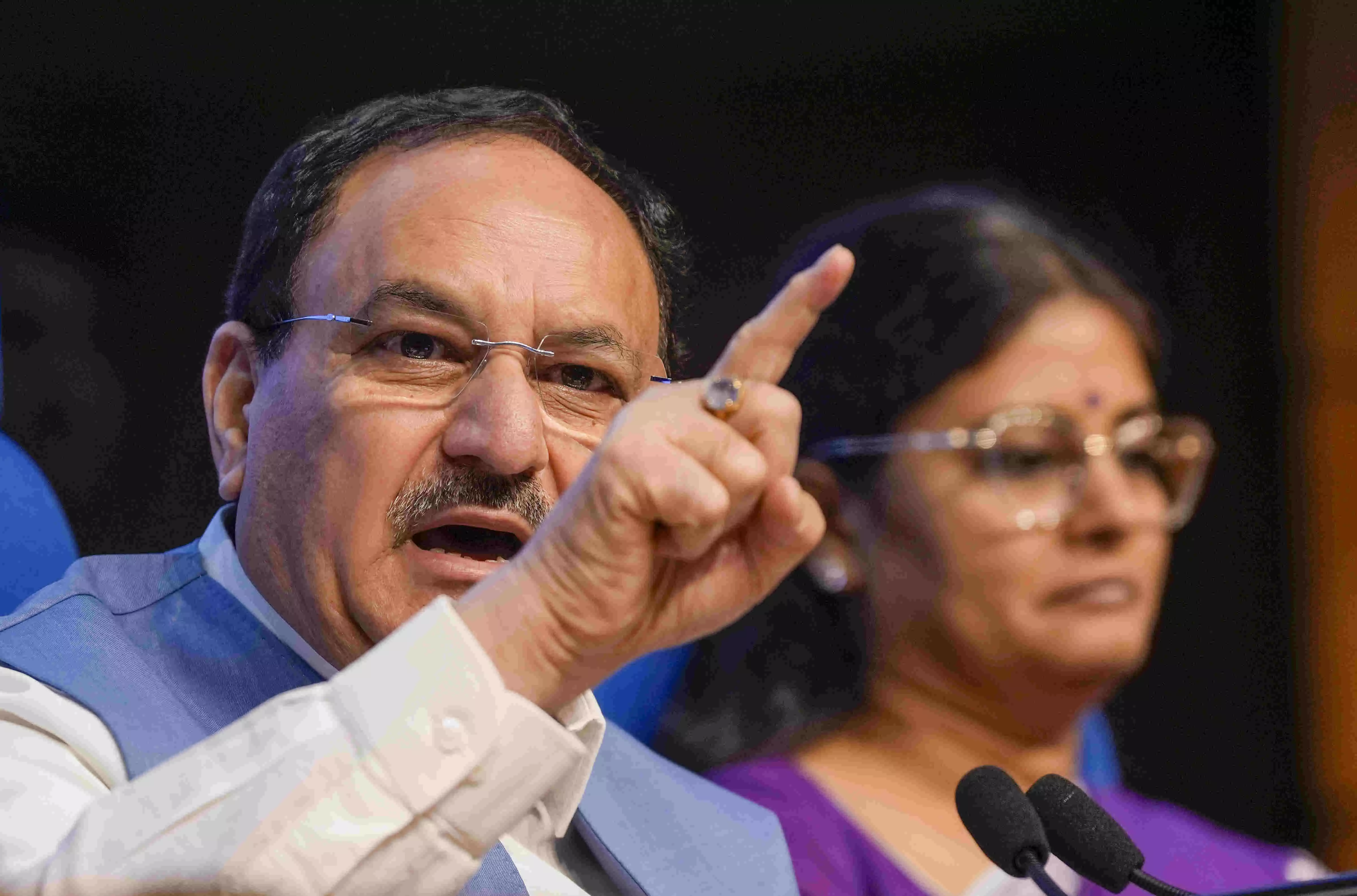 Intel report says Bdeshis given shelter in madrasas, Soren govt facilitated Aadhaar, land: Nadda Intel report says Bdeshis given shelter in madrasas, Soren govt facilitated Aadhaar, land: Nadda