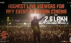 ‘Pushpa 2’ trailer launch breaks records with highest number of live viewers in Indian cinema