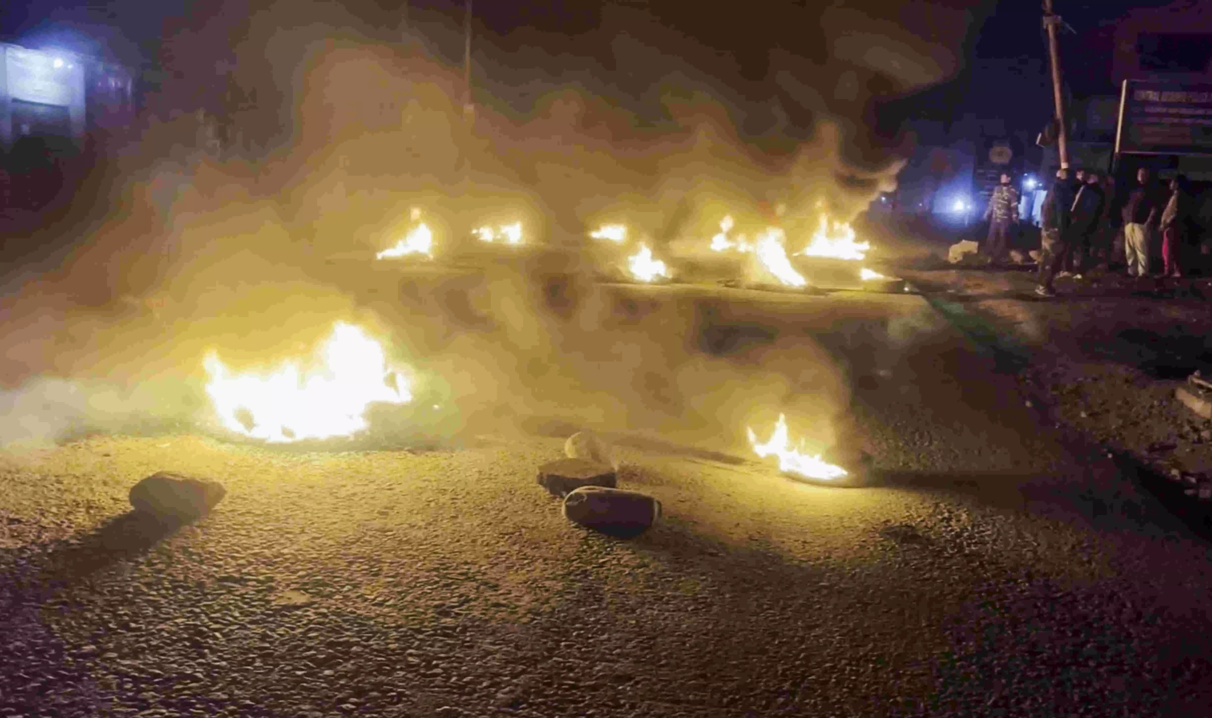 Protester killed in firing during clash with security forces in Manipurs Jiribam Protester killed in firing during clash with security forces in Manipurs Jiribam