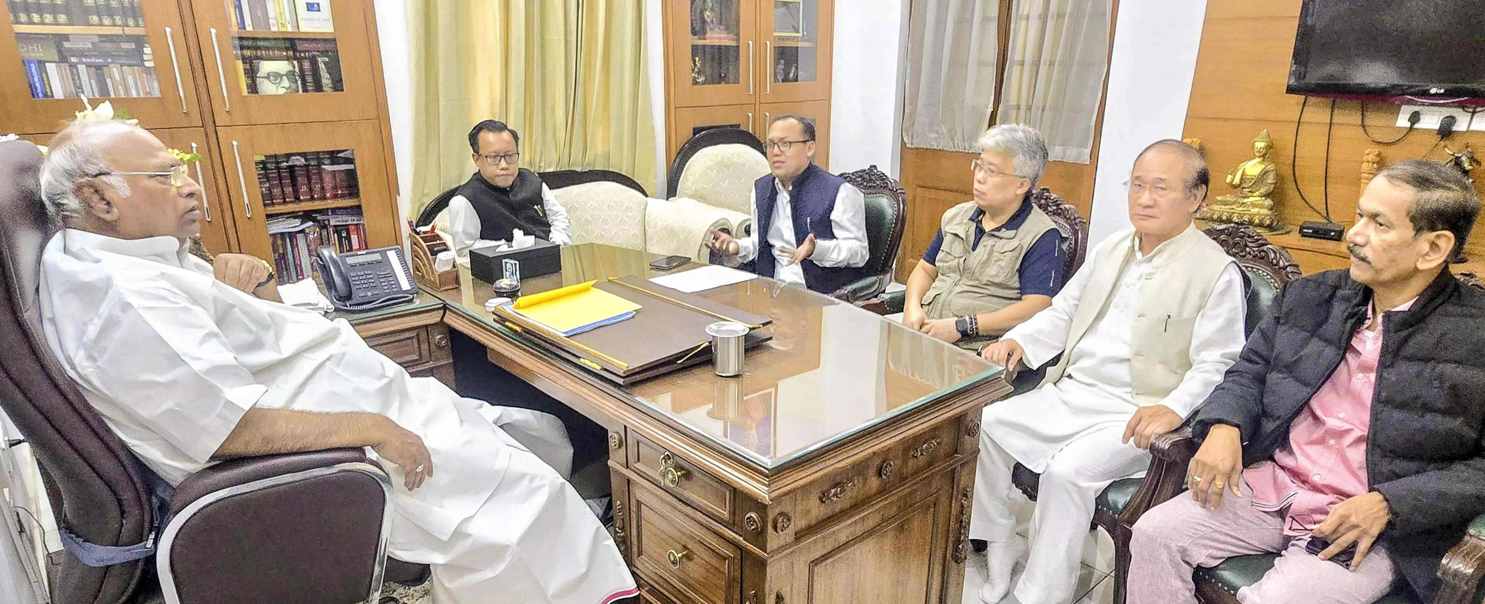 Writing on wall but is HM reading it: Cong on MLAs skipping Manipur NDA meet