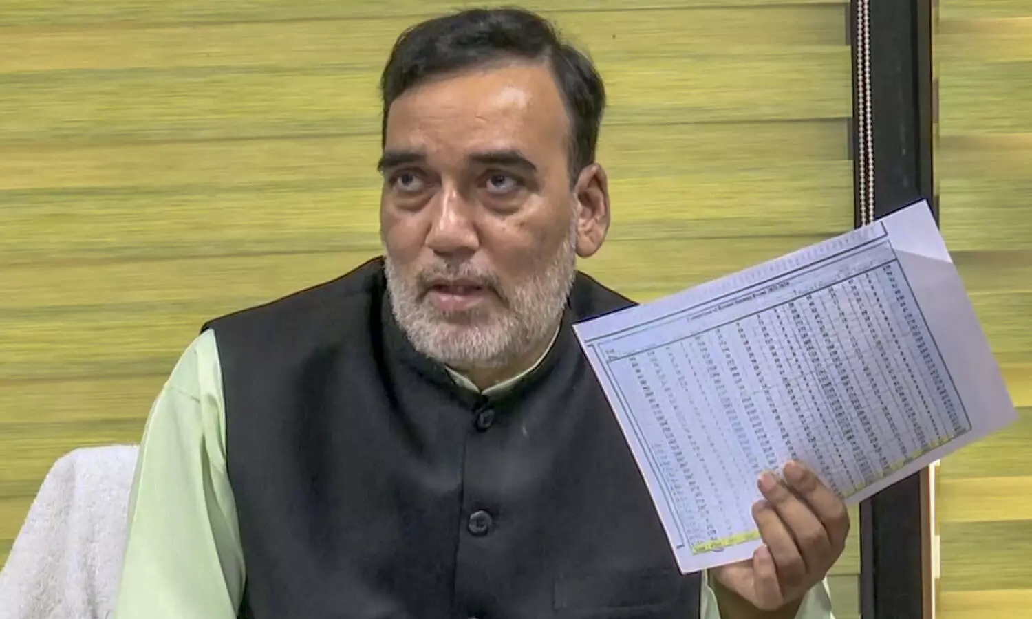 50% staff of Delhi govt offices to work from home due to pollution, says Env minister Gopal Rai