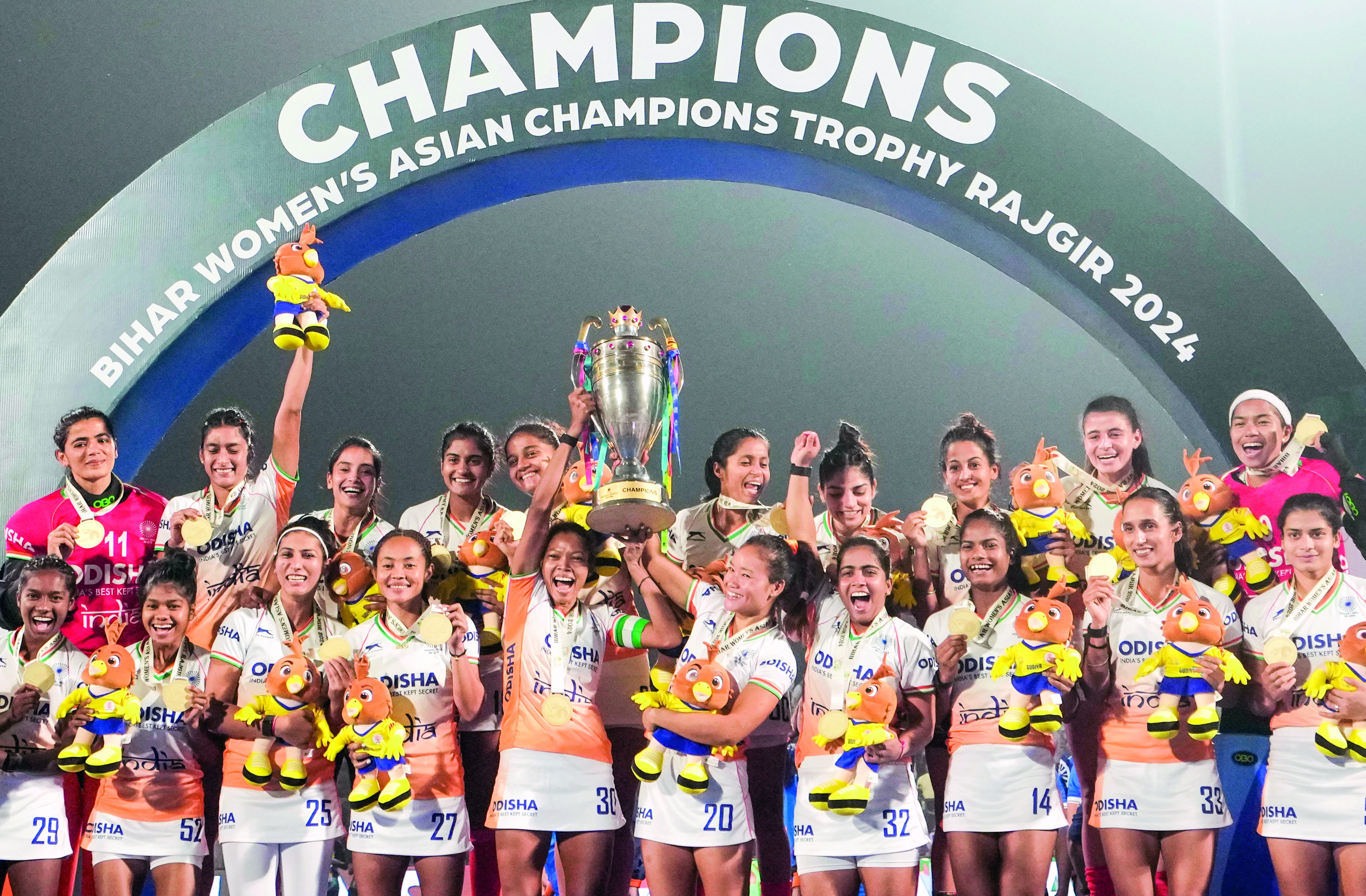 Team India retains women’s ACT hockey title with win over China