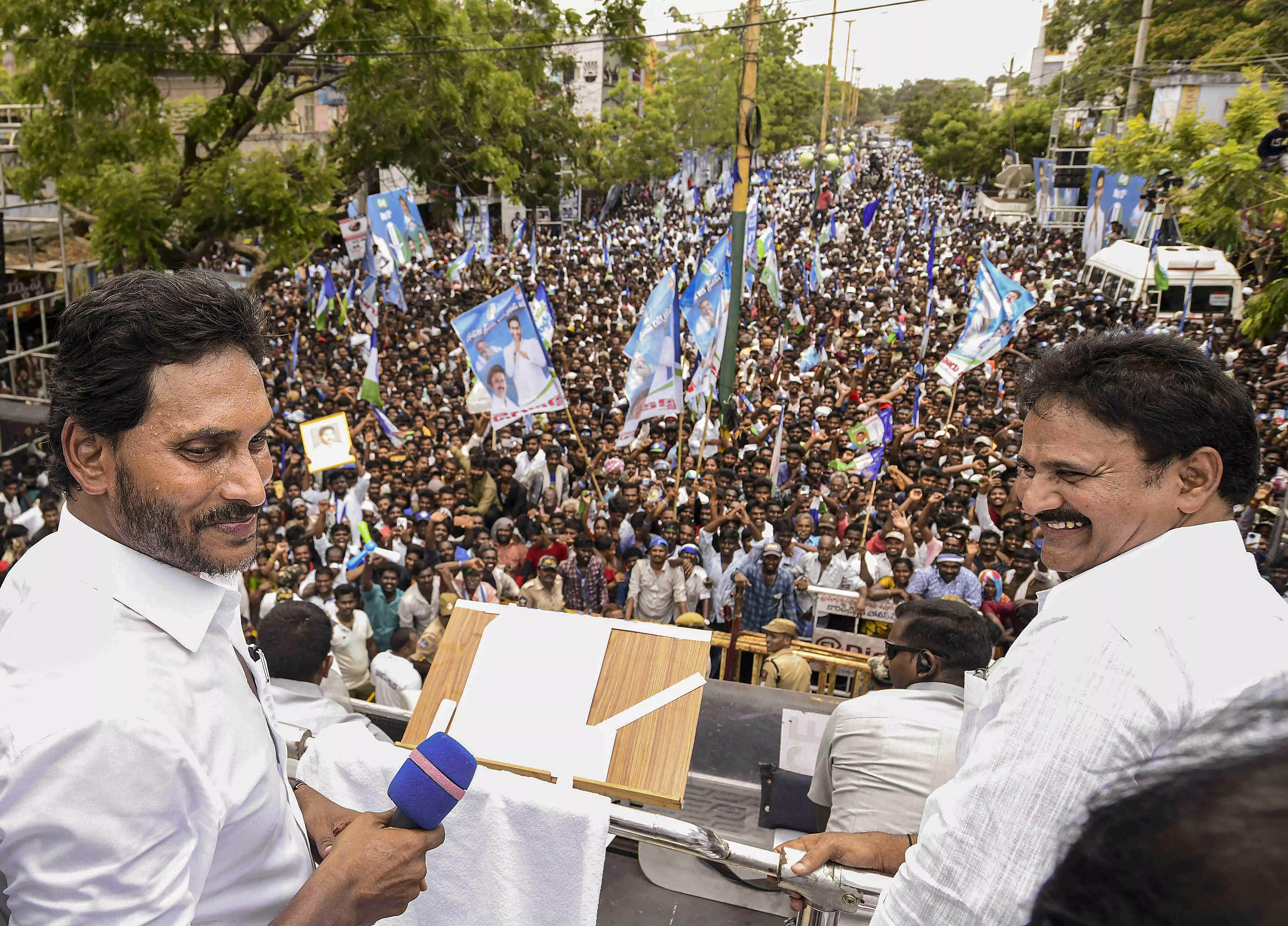Jagan supported damaging campaign against his mother, sister: Andhra CM Jagan supported damaging campaign against his mother, sister: Andhra CM