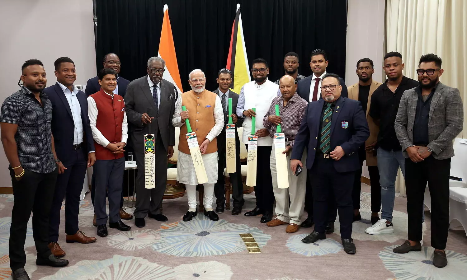 Culture, cuisine, cricket connect India, Guyana: PM Modi at community event