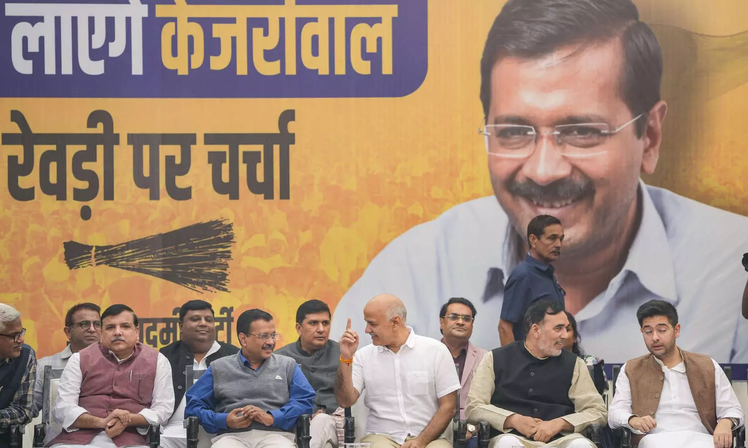 AAP kicks off Revdi Par Charcha campaign with eye on Delhi polls