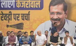 AAP kicks off Revdi Par Charcha campaign with eye on Delhi polls AAP kicks off Revdi Par Charcha campaign with eye on Delhi polls