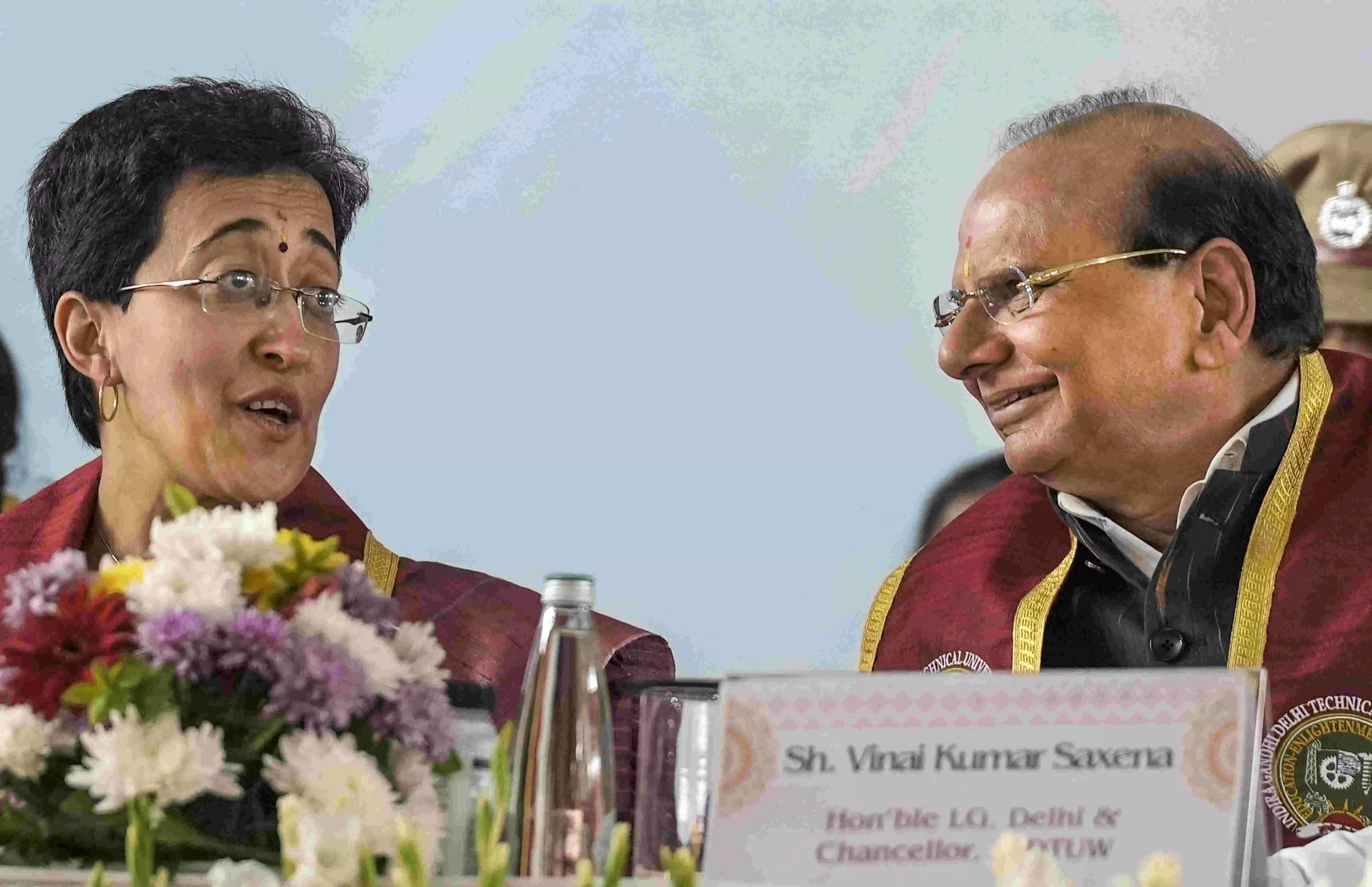 Delhi LG praises CM Atishi, calls her thousand times better than her predecessor Kejriwal Delhi LG praises CM Atishi, calls her thousand times better than her predecessor Kejriwal