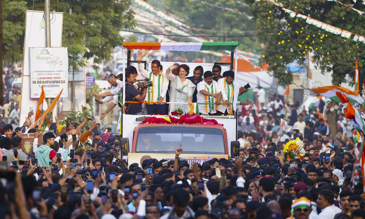Piyanka Gandhi, Congress talismanic campaigner, finally enters parliament after long wait