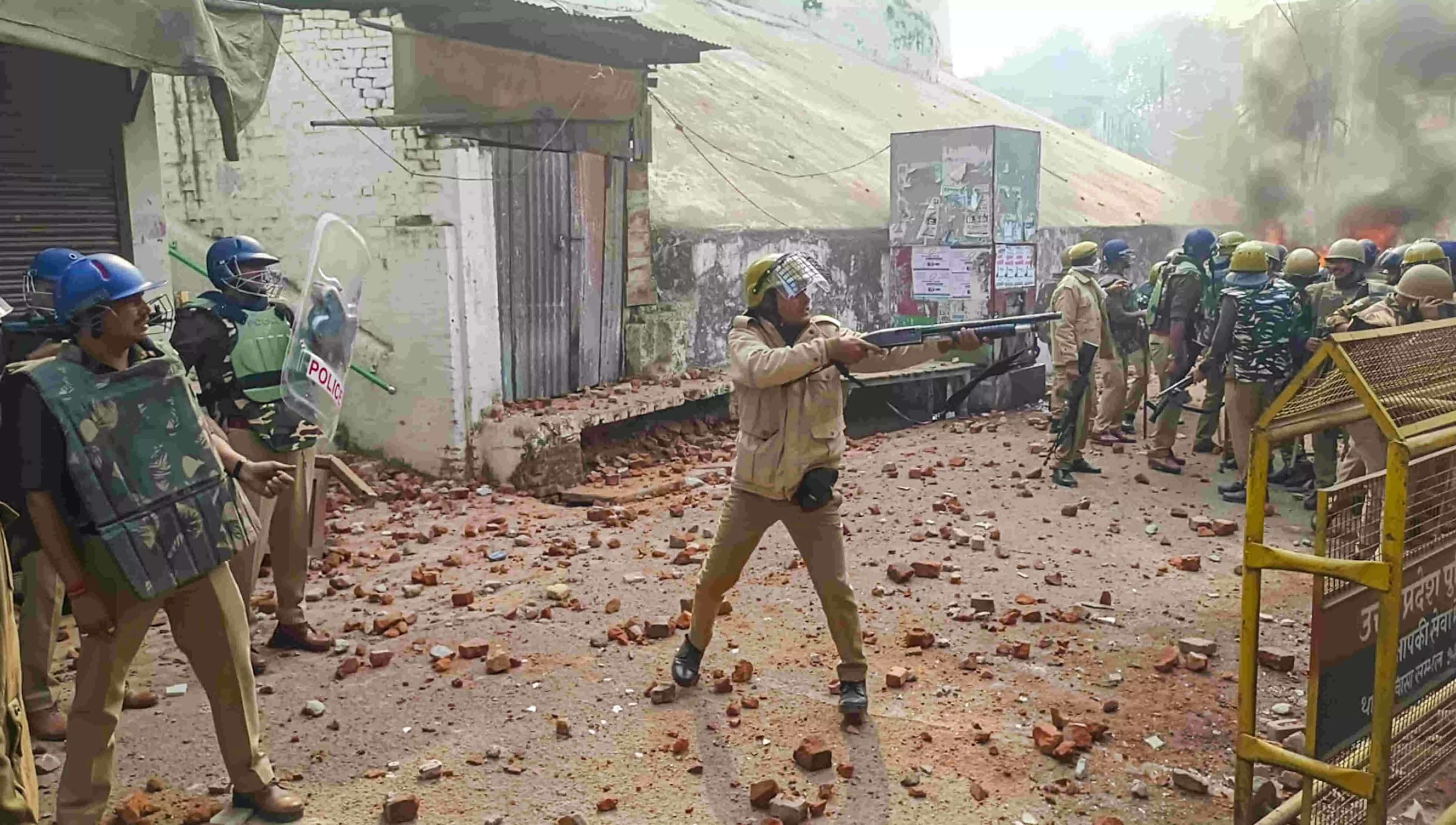 UP: Protest over Sambhal mosque survey turns violent; 3 killed, 20 cops among injured