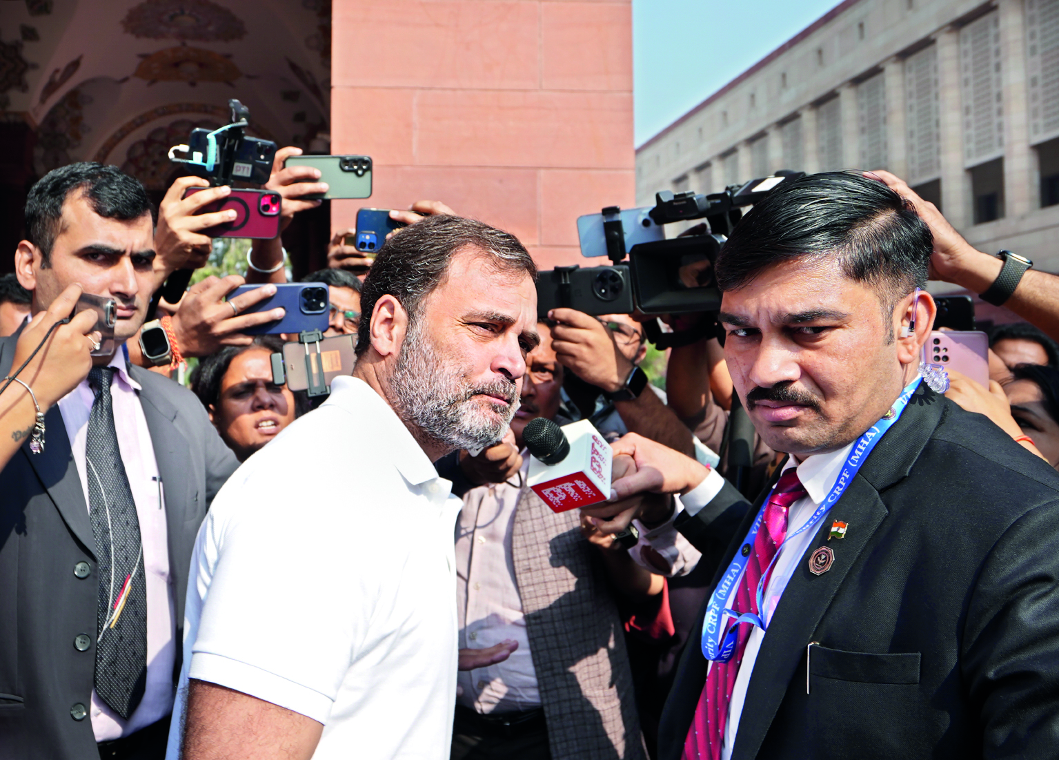 Hundreds of people arrested on tiny charges, why is Adani not in jail: Rahul