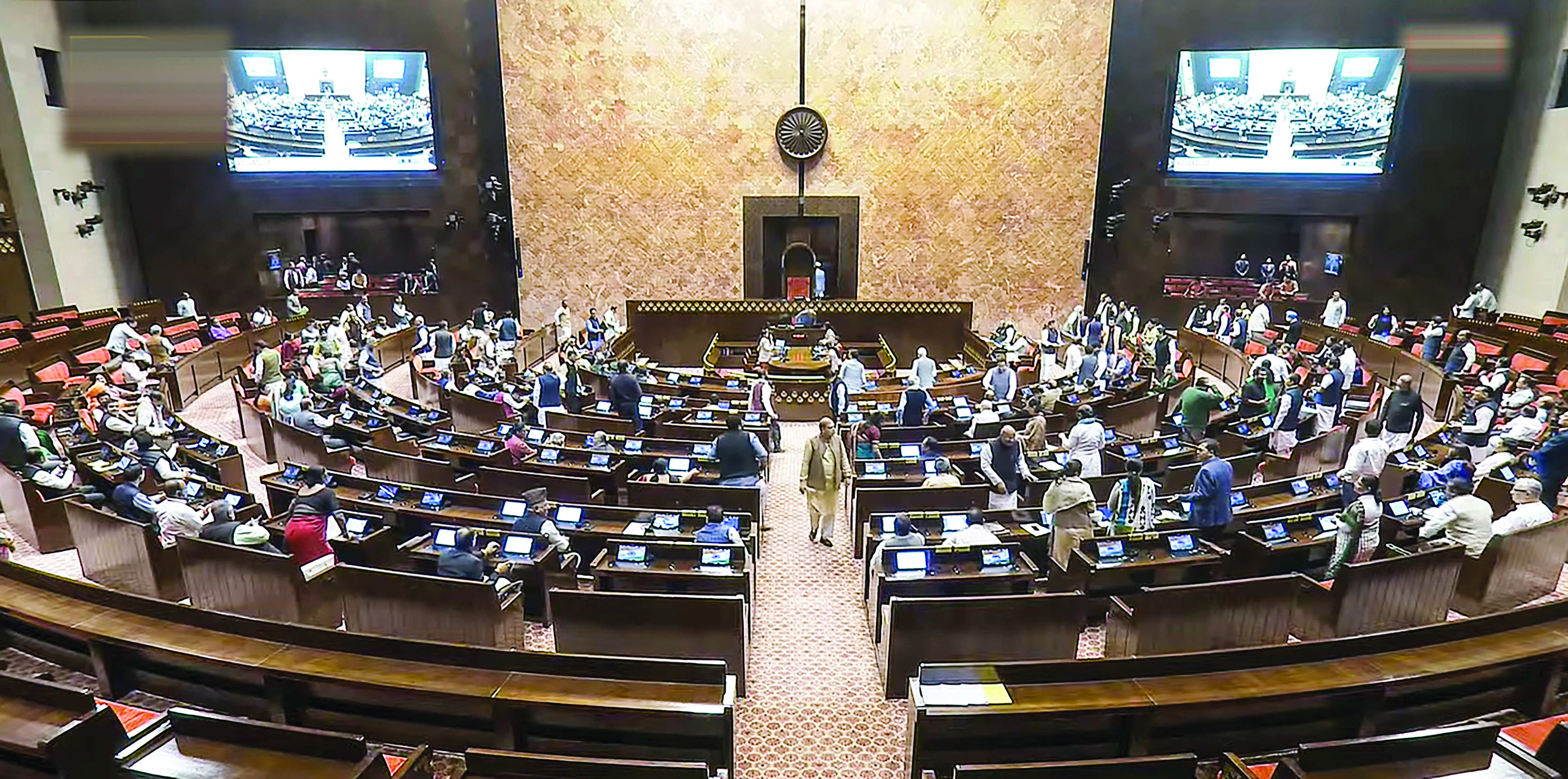 Opposition protests rock proceedings on day two, both Houses adjourned Opposition protests rock proceedings on day two, both Houses adjourned