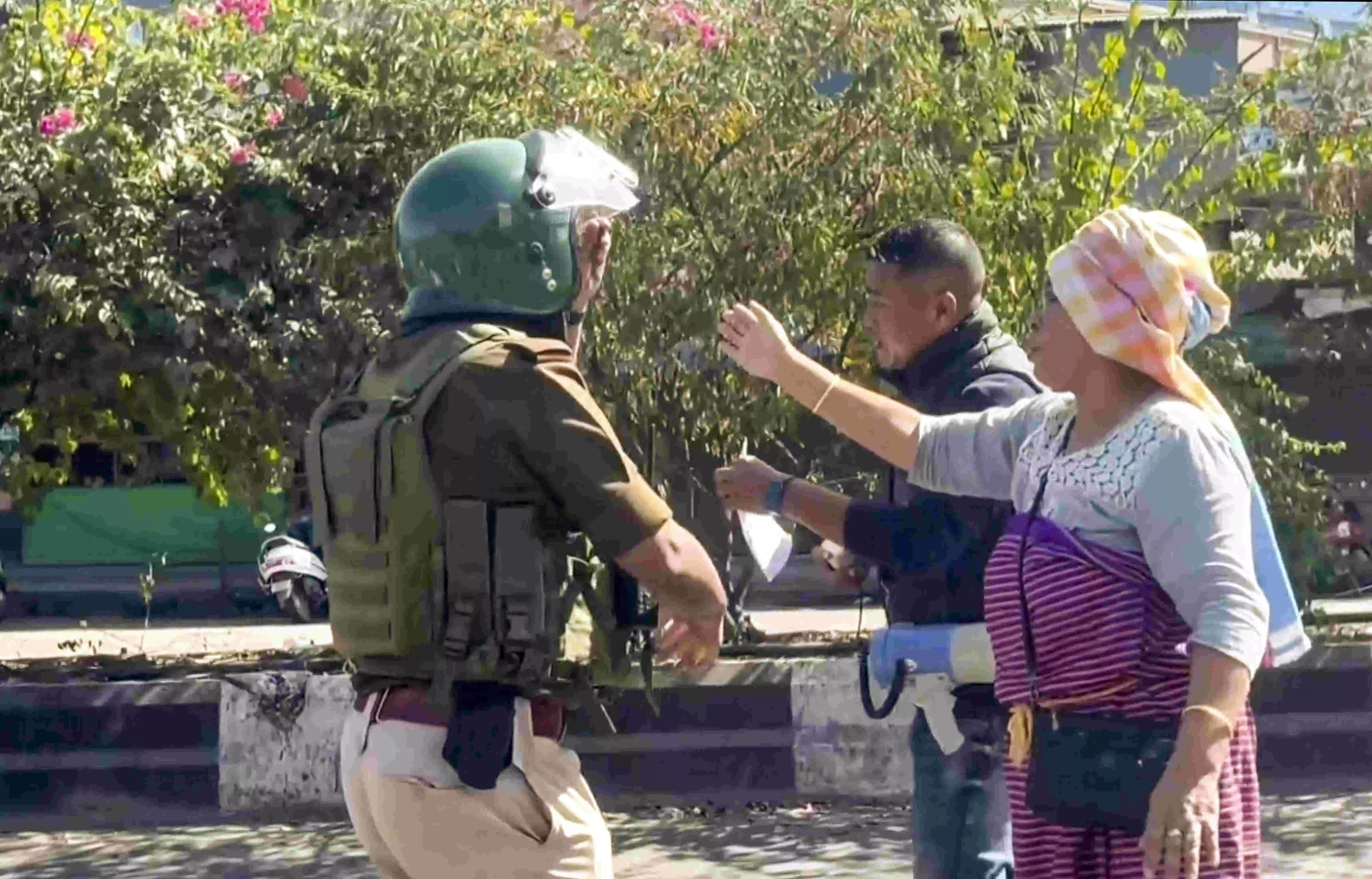 46-year-old woman arrested in connection with attack on houses of lawmakers in Manipur