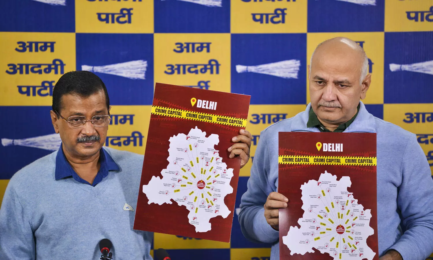 Kejriwal continues attack on Centre over law and order in Delhi ahead of assembly polls