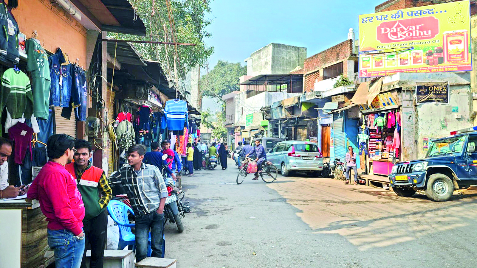 Police hold flag march ahead of Friday prayers in Sambhal