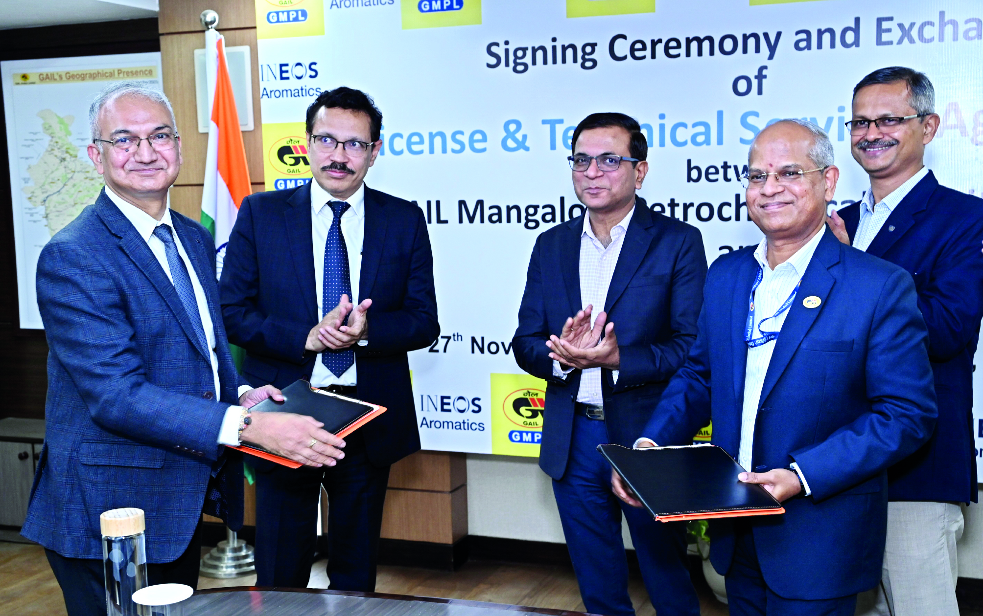 GAIL re-engages Process Licensor for revival of PTA Manufacturing Plant in Mangalore