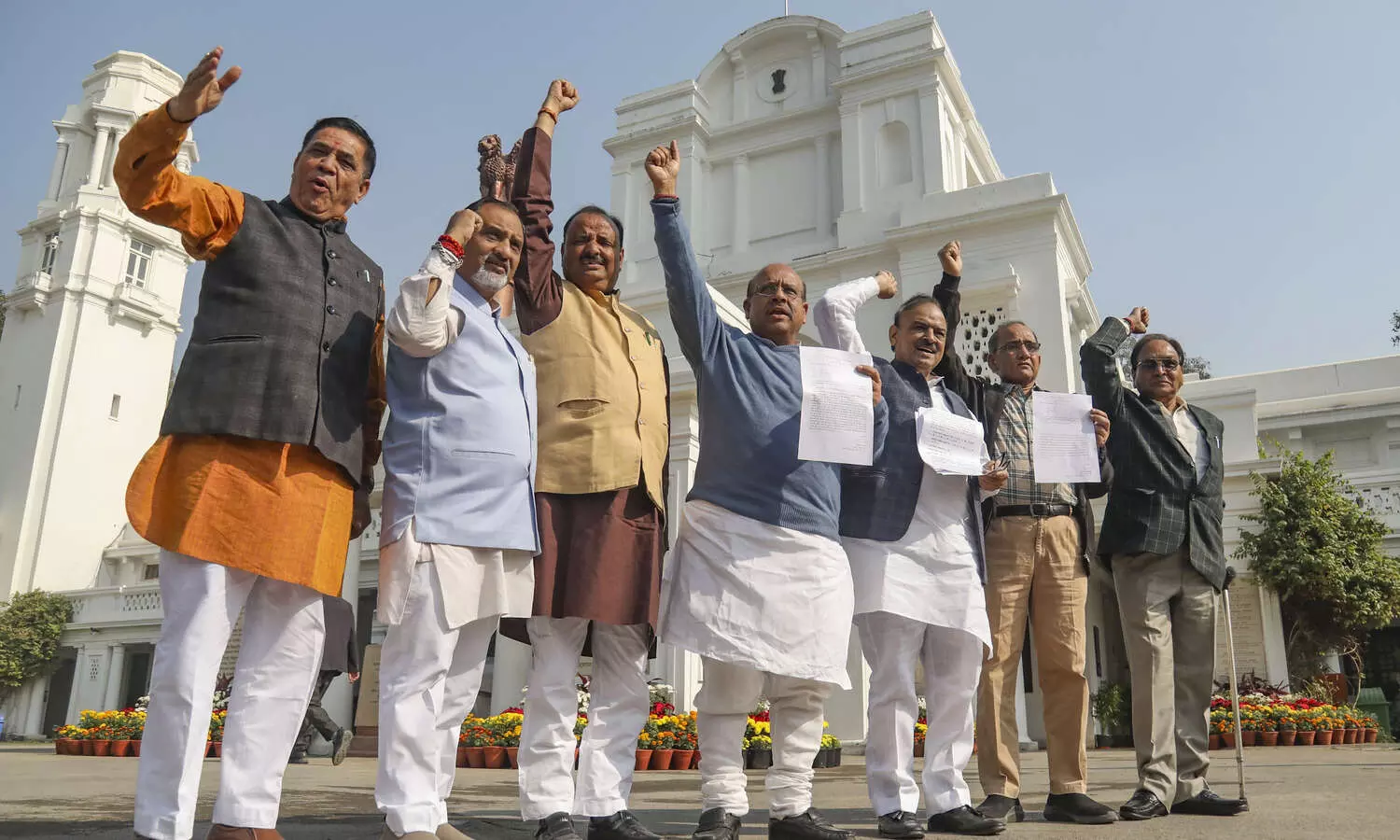 AAP-BJP blame each other in Delhi Assembly over reinstatement of bus marshals