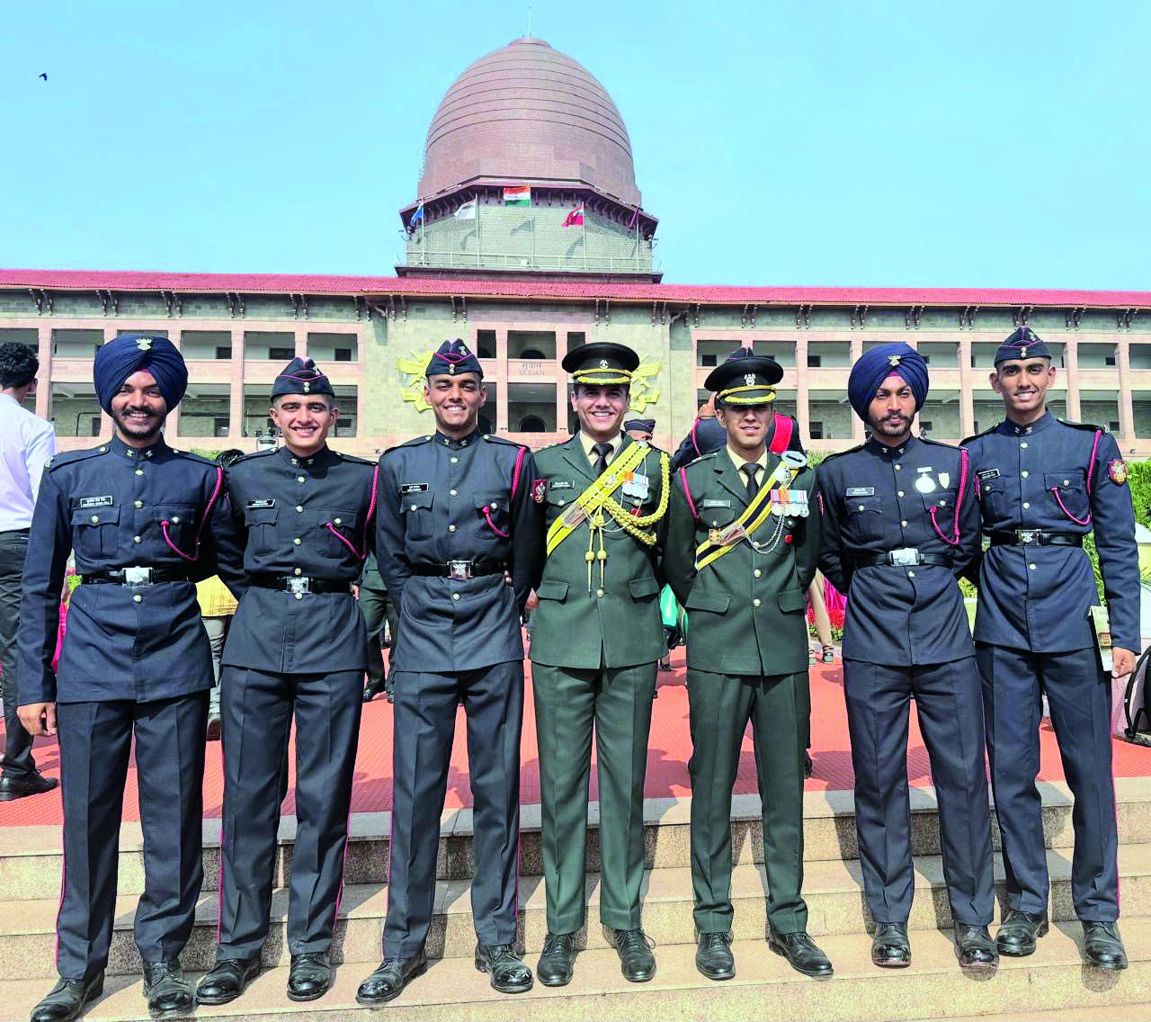 Six cadets of MRSAFPI passout from NDA, Khadakwasla