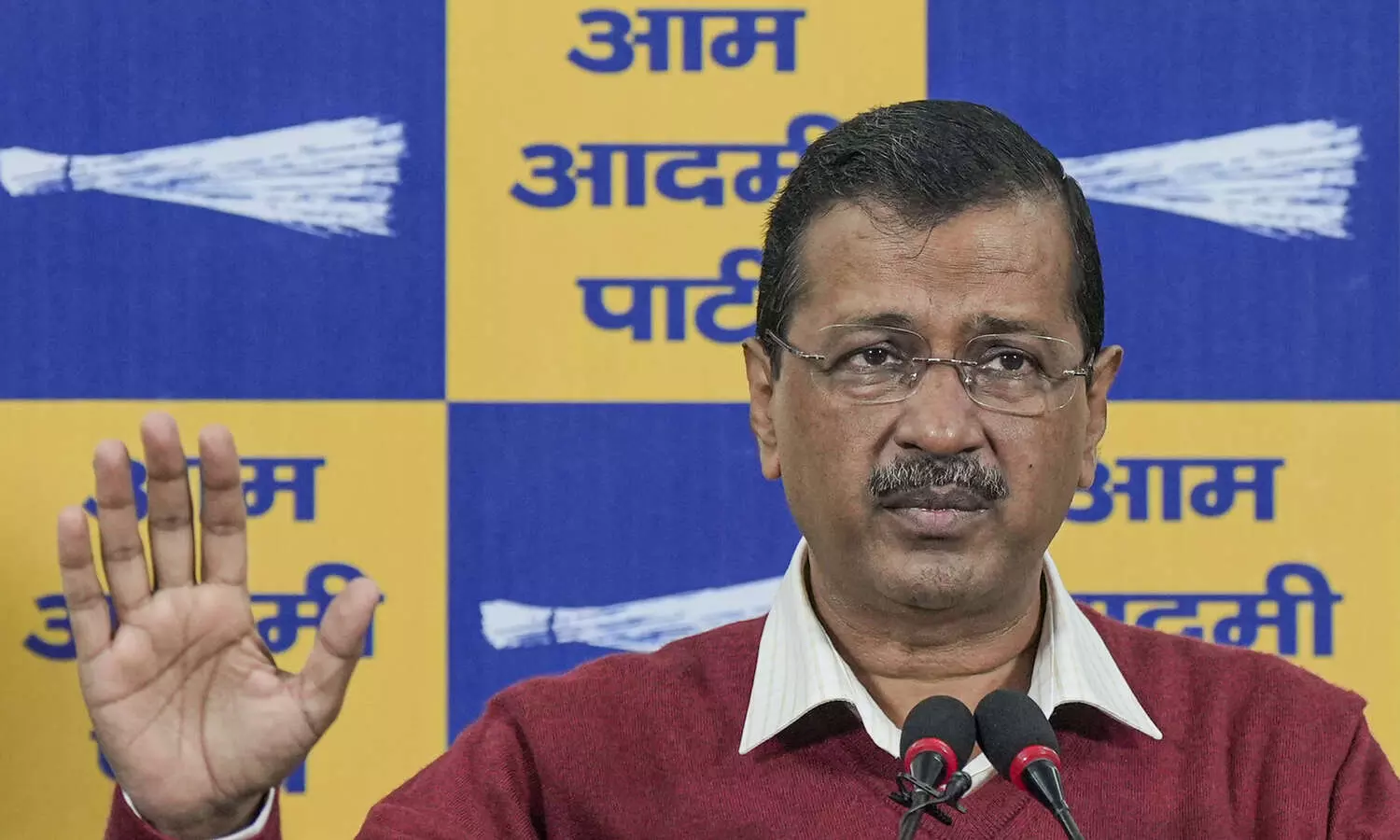 Kejriwal rules out tie-up with Cong for Delhi polls